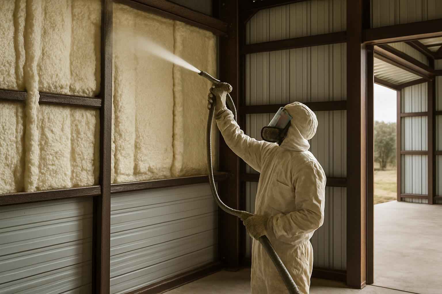 Metal Building Insulation Service in Kingsland TX