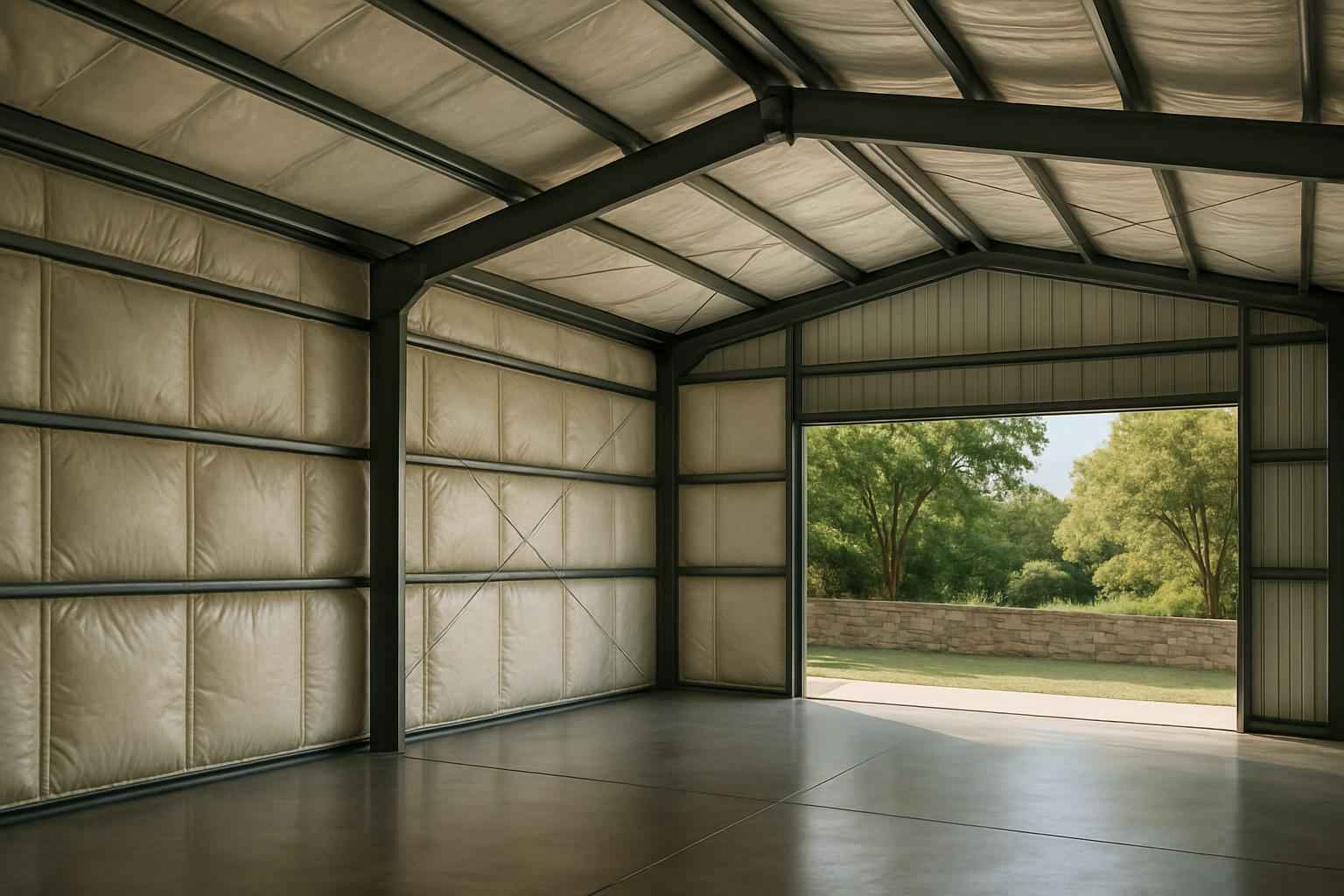 Metal Building Retrofit Insulation in Granite Shoals TX