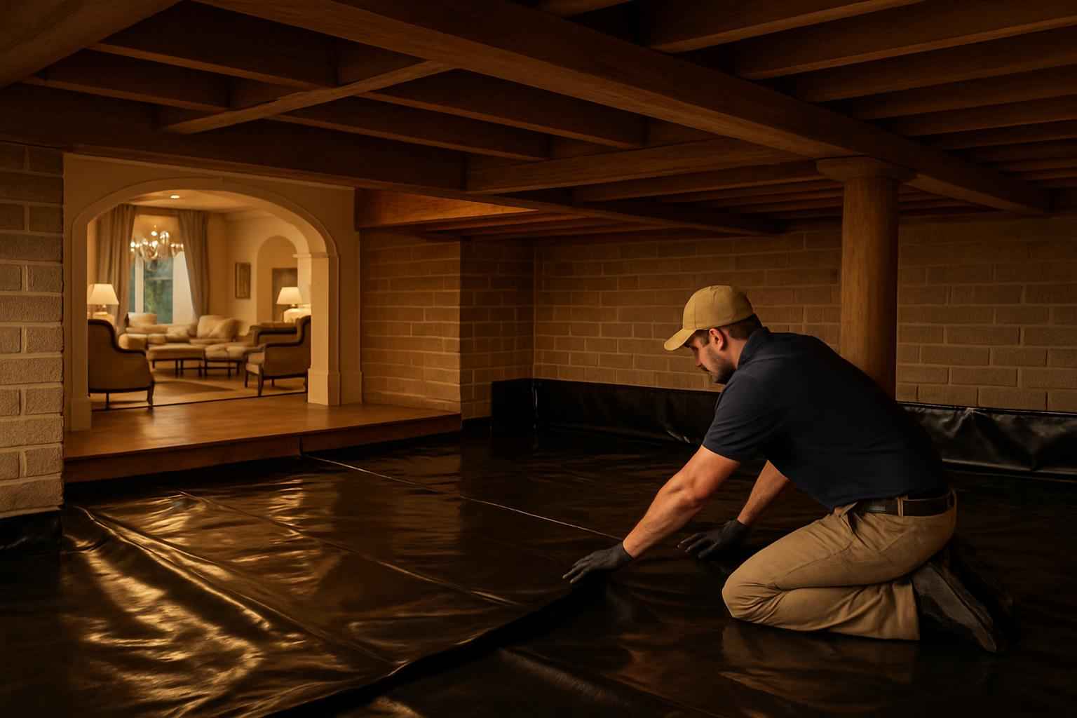 Moisture Control Vapor Barrier Service in Kingsland TX