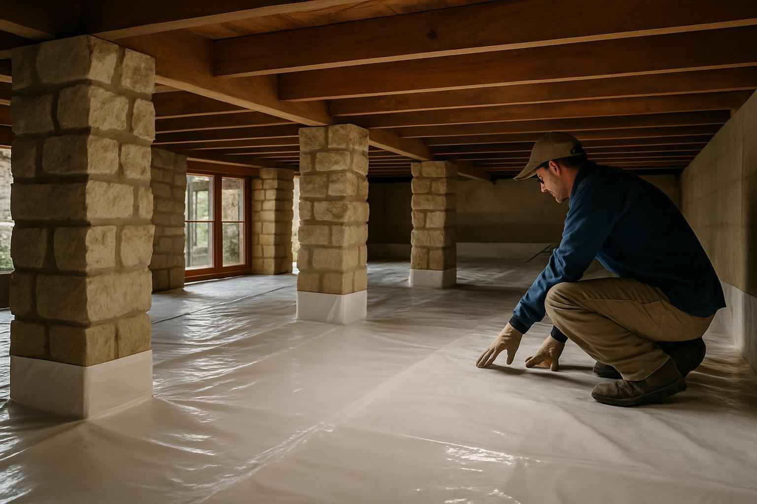 Moisture Control Vapor Barrier Service in Mountain Home TX