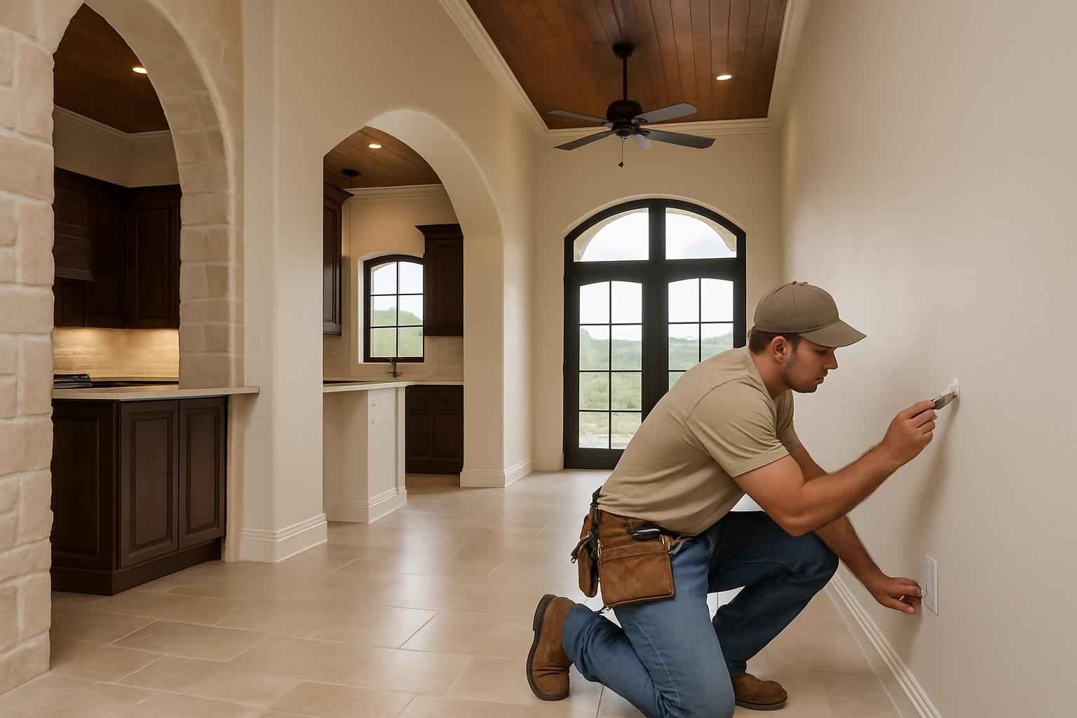 New Construction Punch Repair in Round Mountain TX