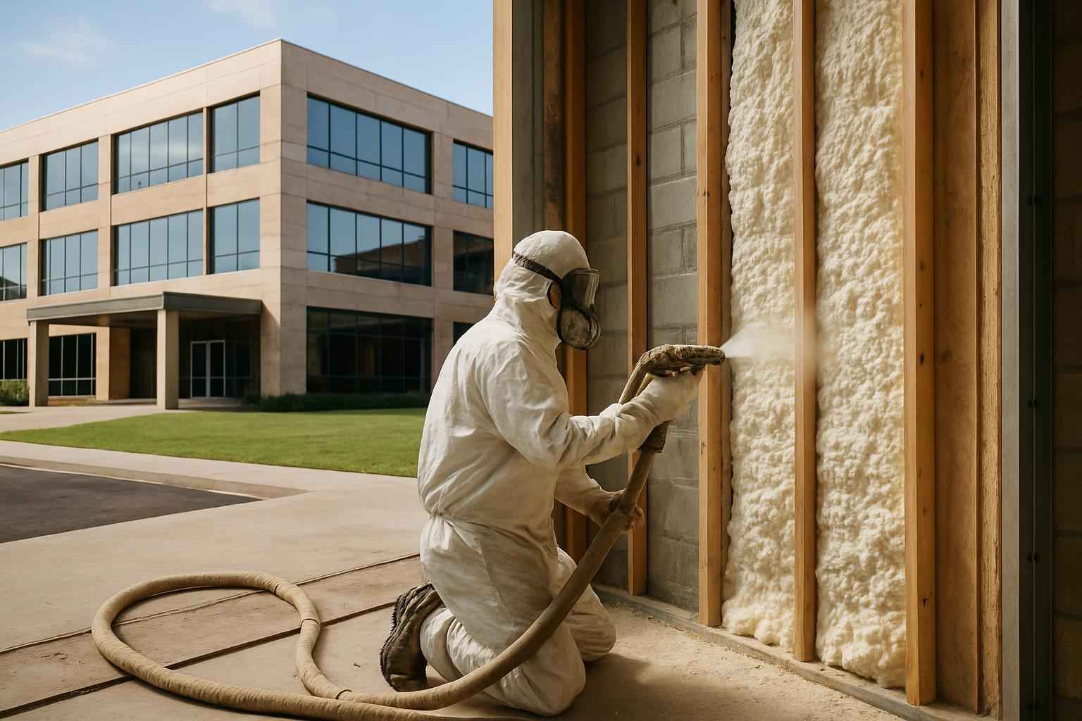 Office Building Foam Installer in Kingsland TX