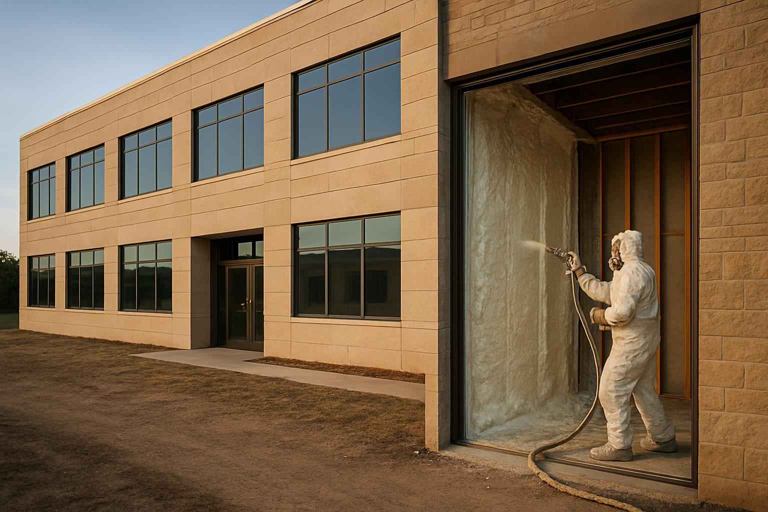 Office Building Foam Installer in Llano TX