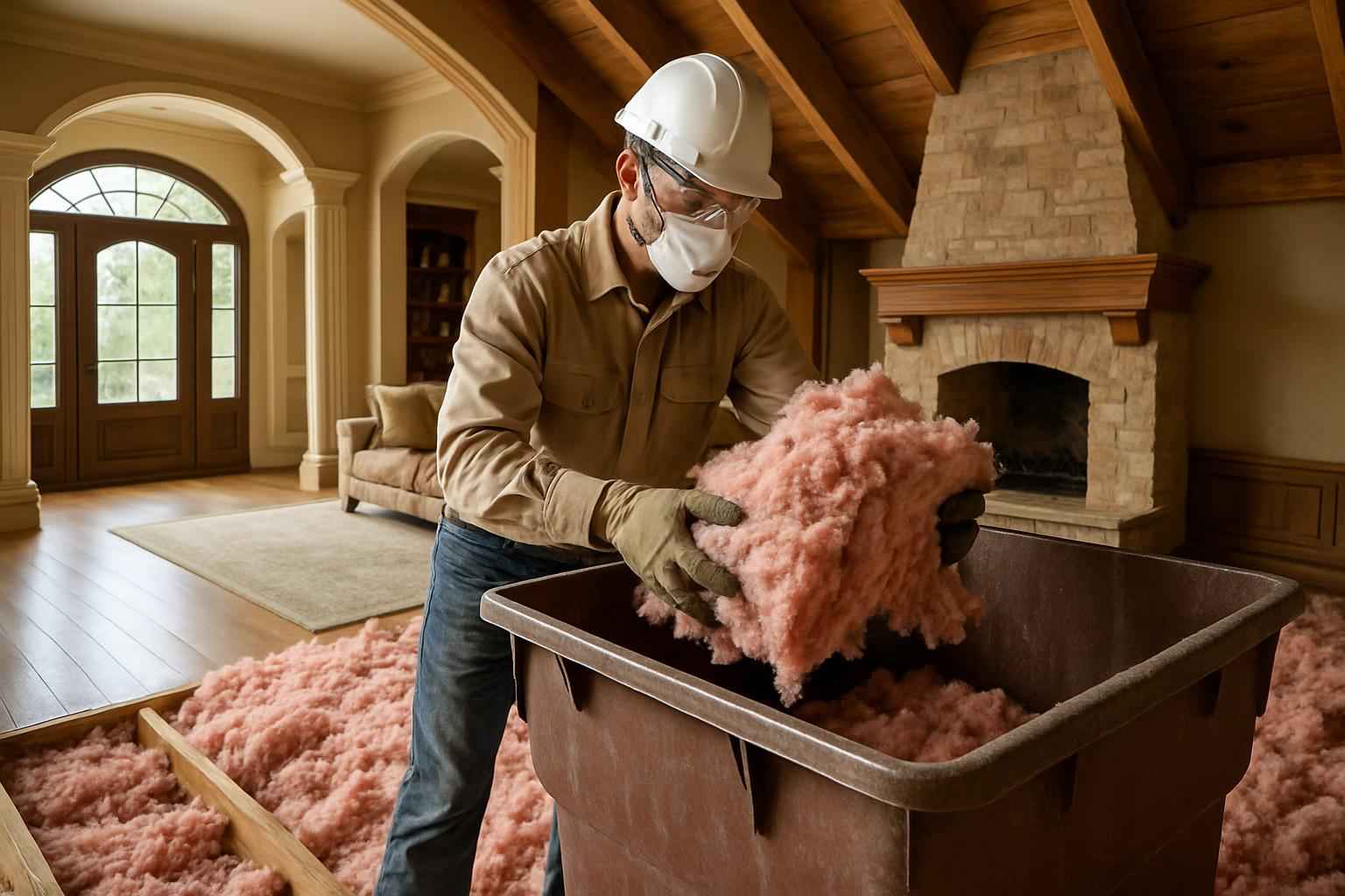 Old Insulation Disposal Service in Cypress Mill TX