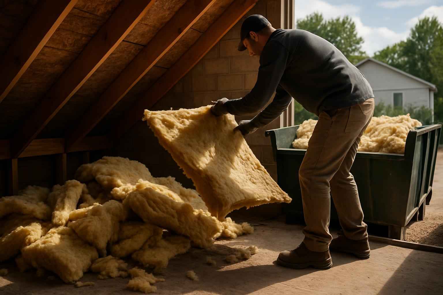 Old Insulation Disposal Service in Granite Shoals TX
