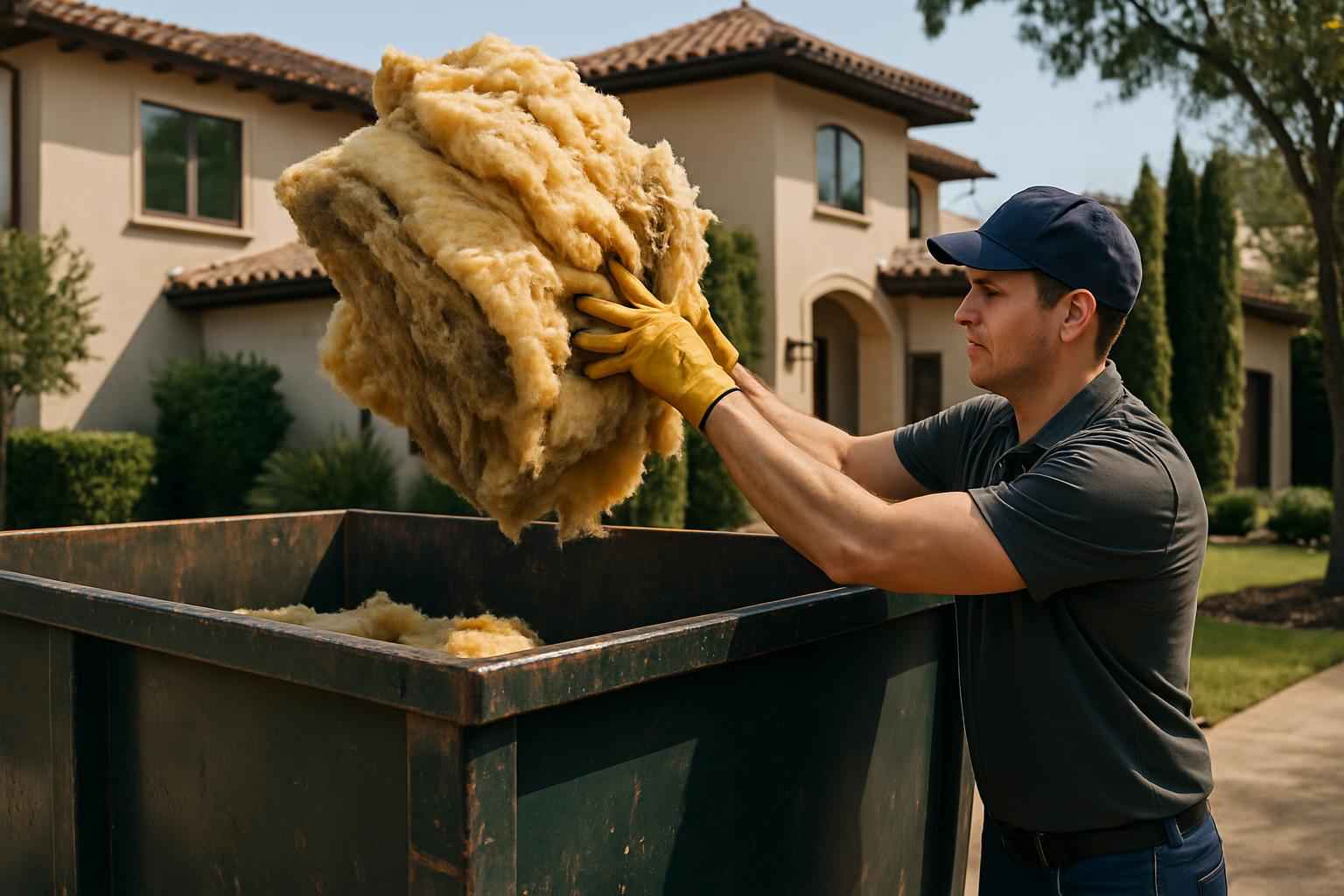 Old Insulation Disposal Service in Horseshoe Bay TX