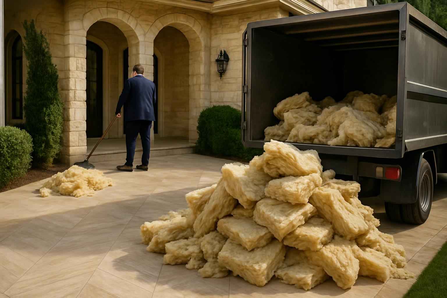 Old Insulation Disposal Service in Hunt TX