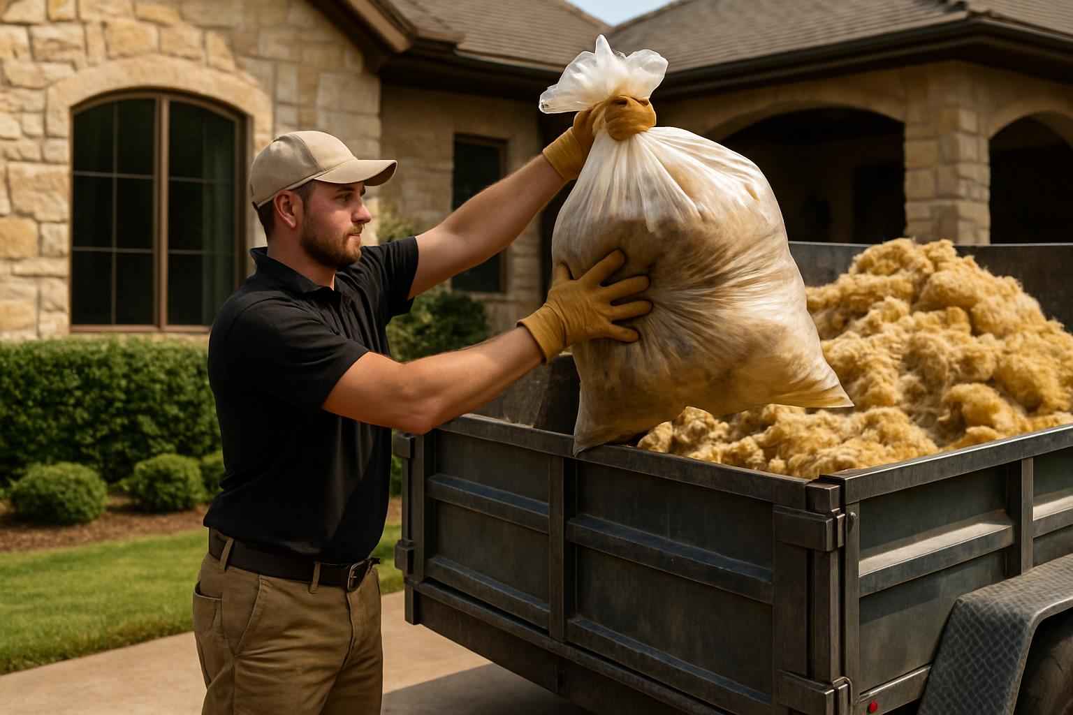 Old Insulation Disposal Service in Llano TX