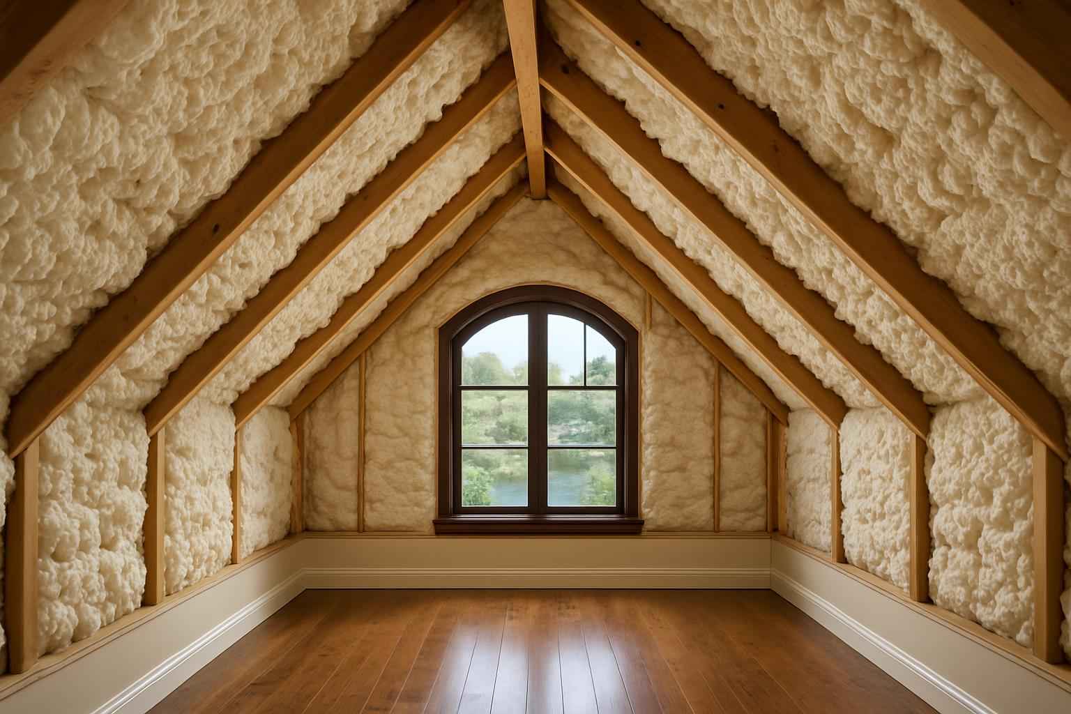 Open Cell Attic Insulation in Cottonwood Shores TX