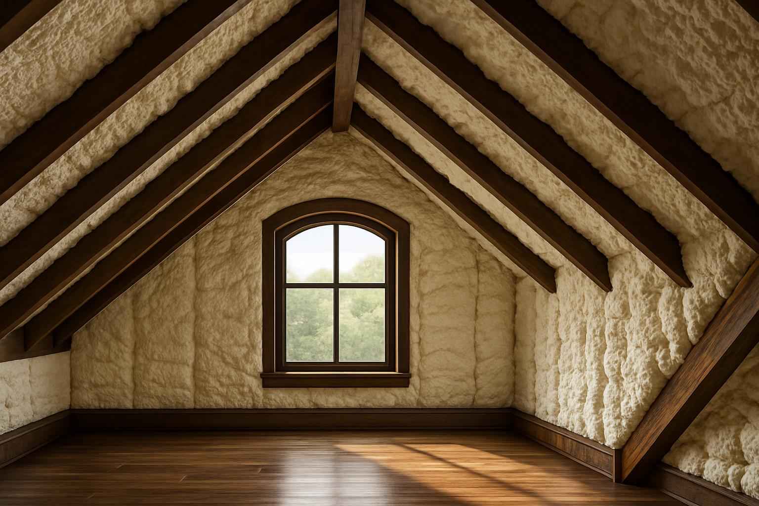 Open Cell Attic Insulation in Granite Shoals TX