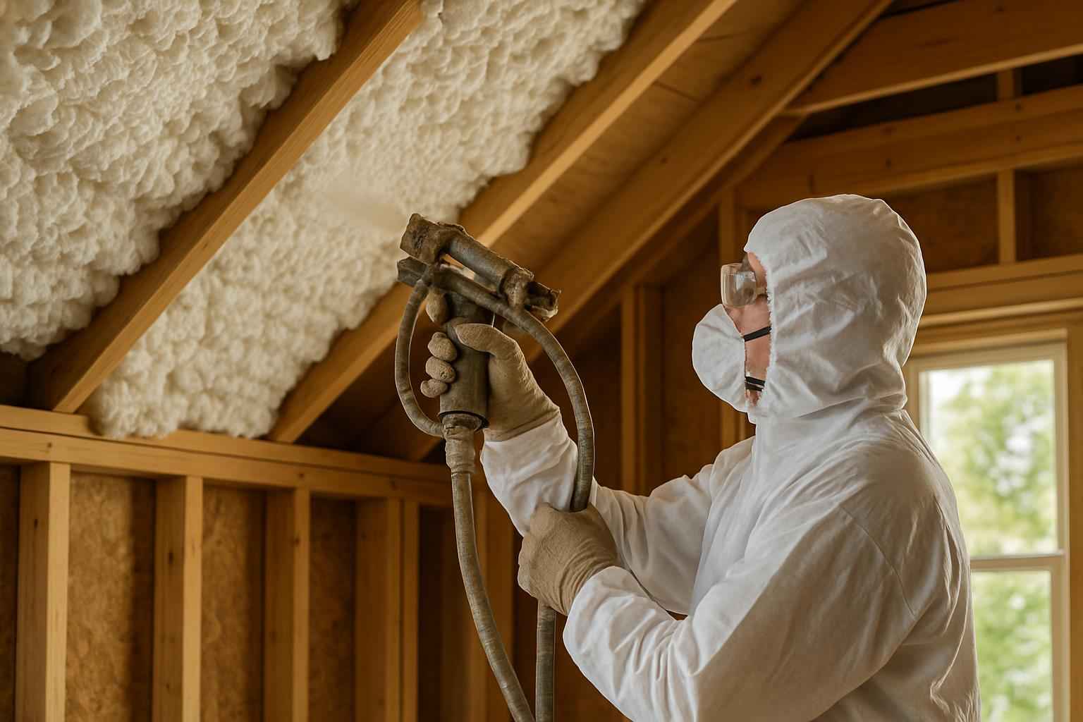 Open Cell Installation Service in Round Mountain TX