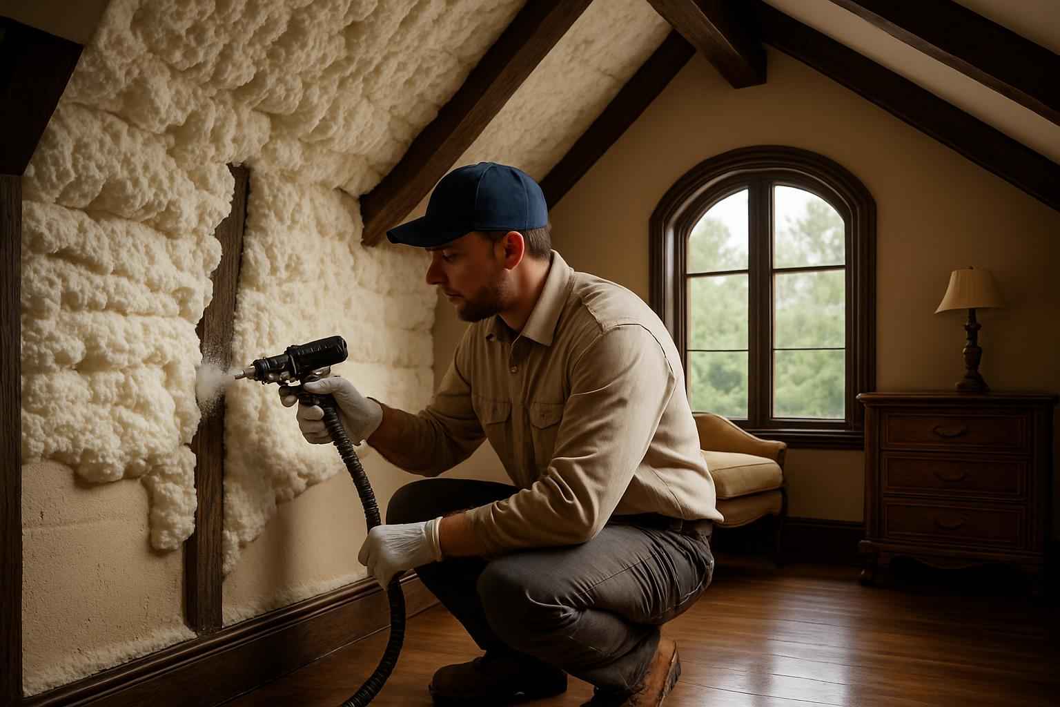 Open Cell Insulation Repair in Cypress Mill TX