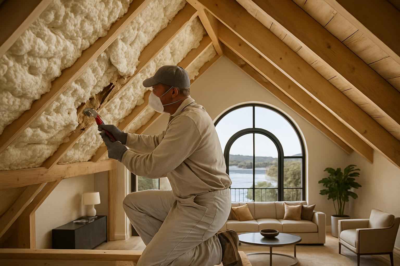 Open Cell Insulation Repair in Horseshoe Bay TX