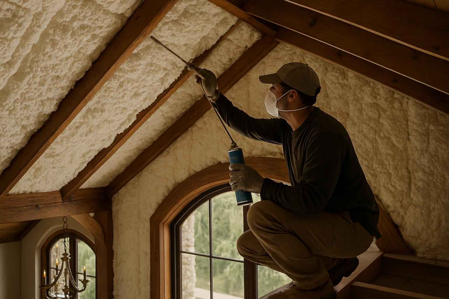 Open Cell Insulation Repair in Hunt TX