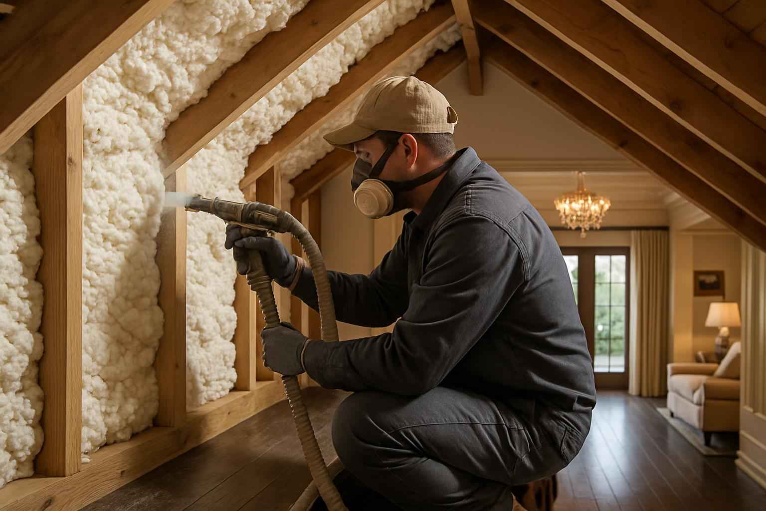 Open Cell Insulation Repair in Kingsland TX