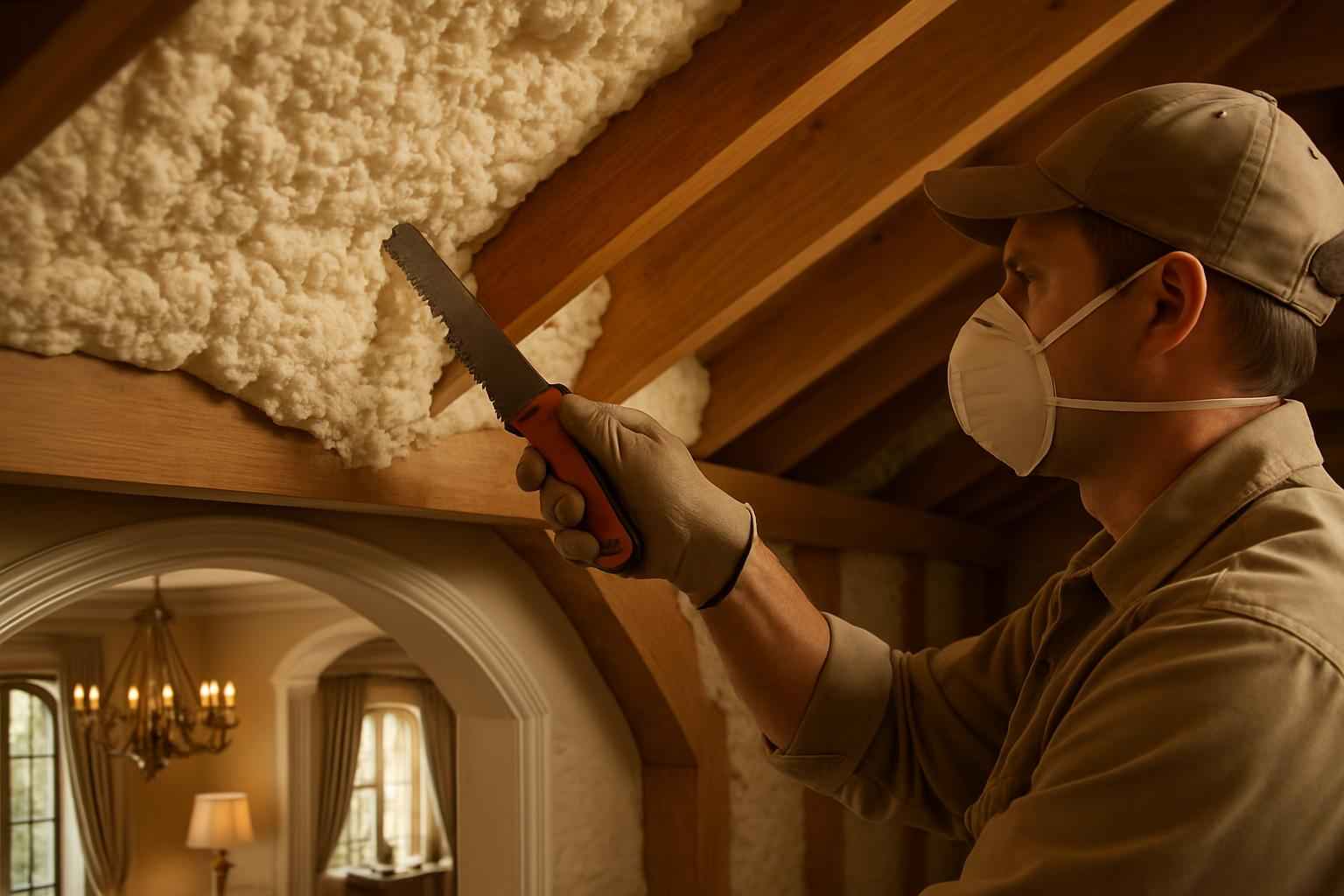 Open Cell Insulation Repair in Llano TX