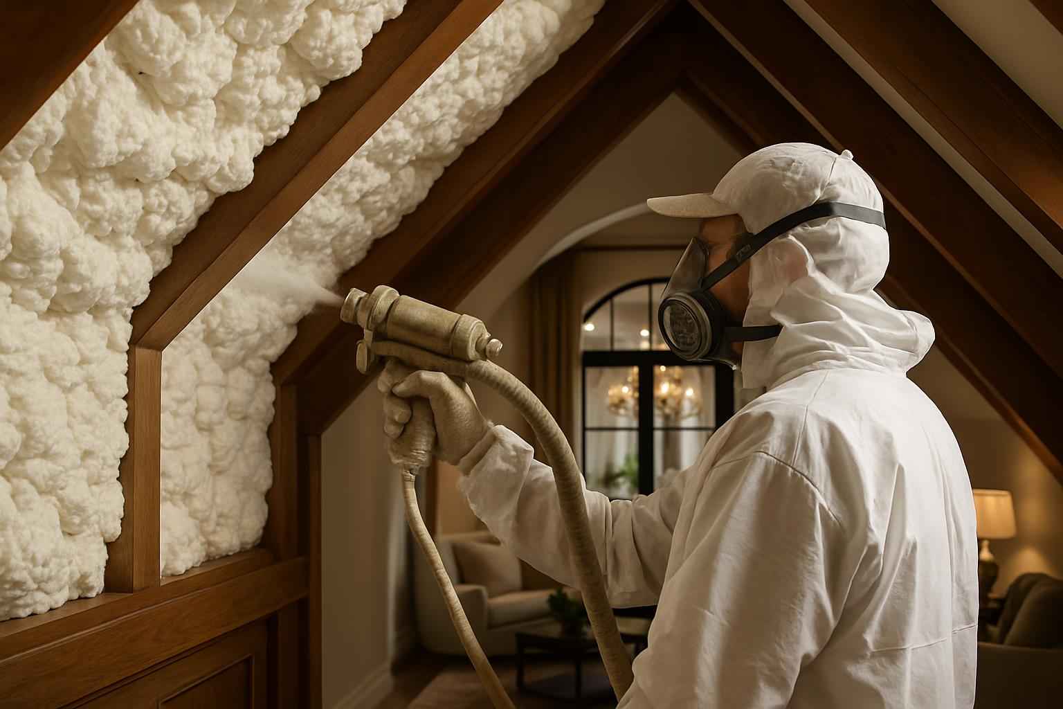 Open Cell Insulation Repair in Round Mountain TX