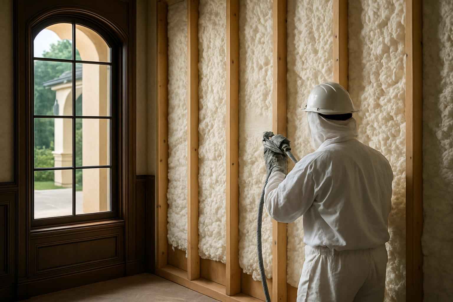 Open Cell Wall Insulation in Cypress Mill TX