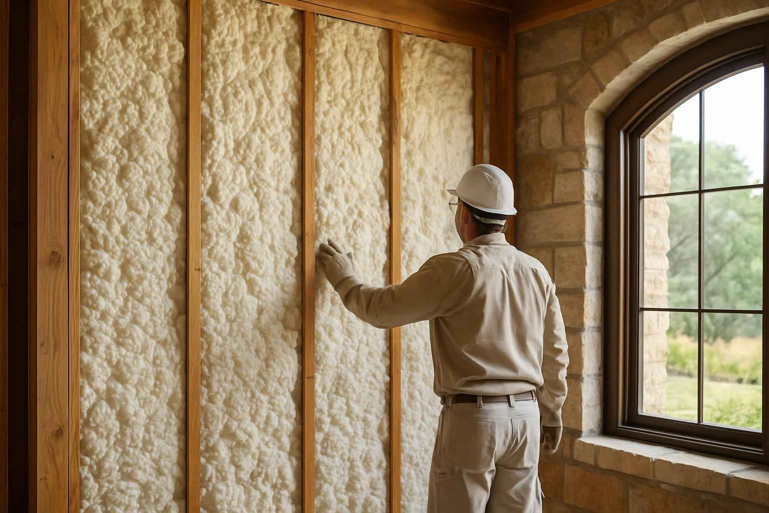 Open Cell Wall Insulation in Llano TX