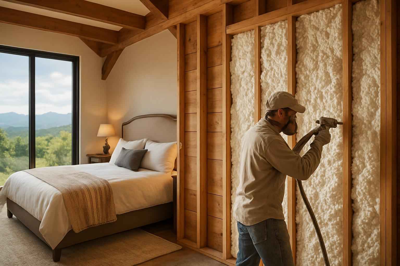 Open Cell Wall Insulation in Mountain Home TX