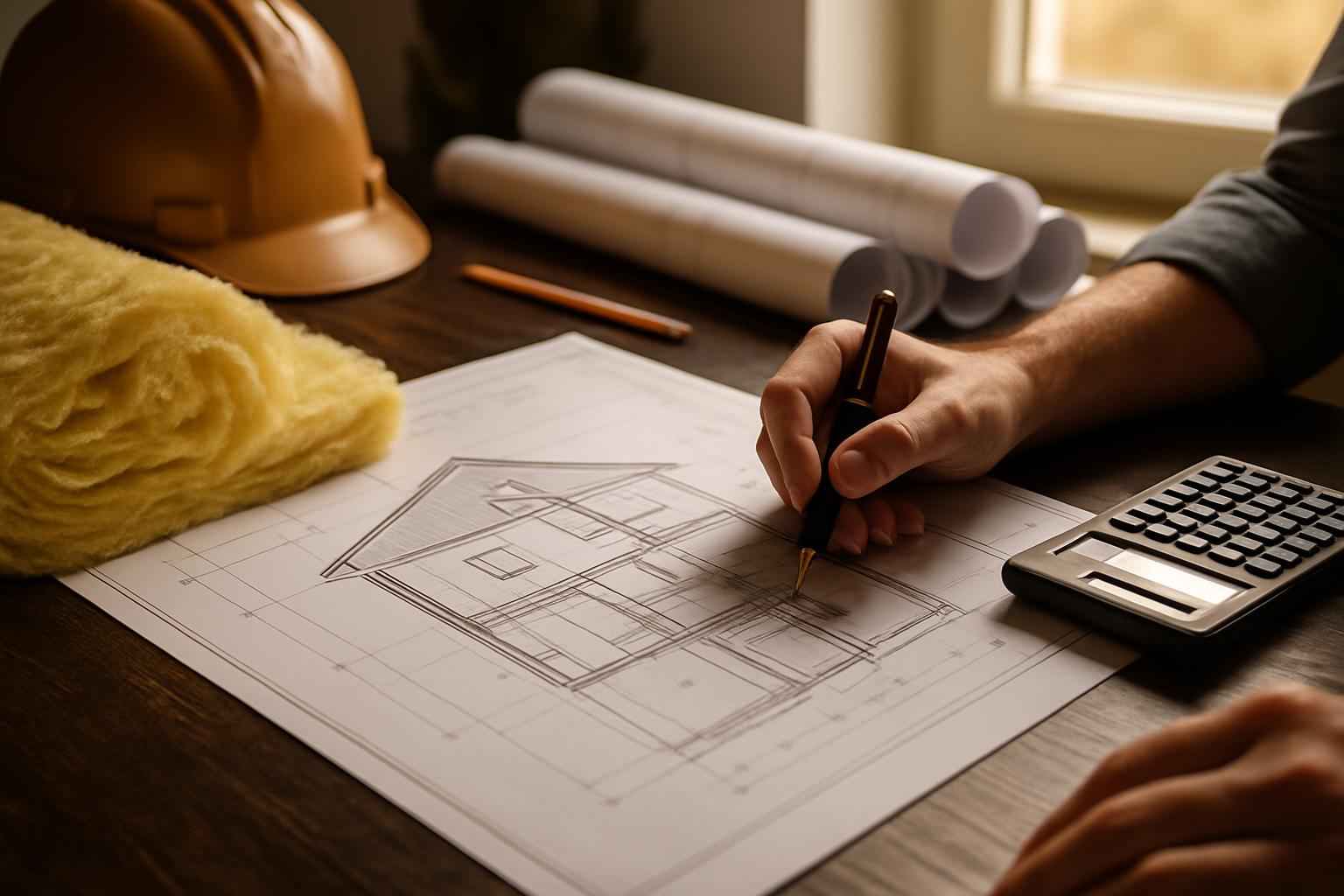 Plan Takeoff Insulation Quote in Boerne TX