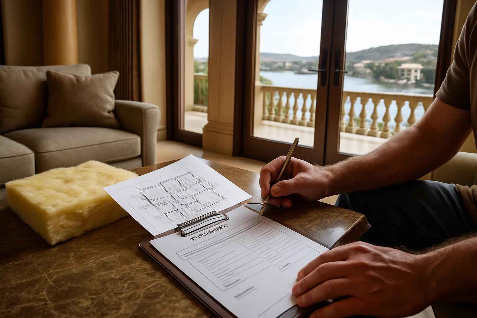 Plan Takeoff Insulation Quote in Horseshoe Bay TX