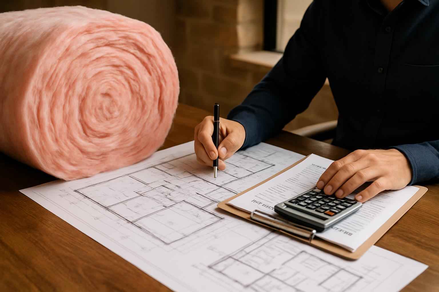 Plan Takeoff Insulation Quote in Kendalia TX