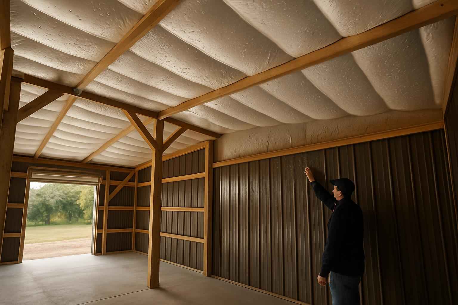 Pole Barn Condensation Control in Cypress Mill TX