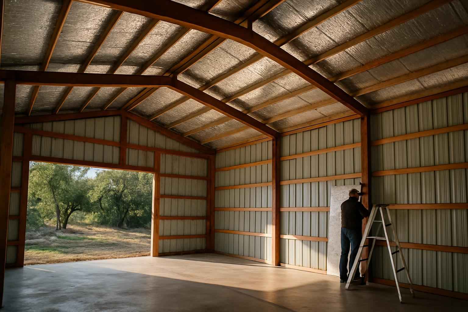 Pole Barn Condensation Control in Granite Shoals TX