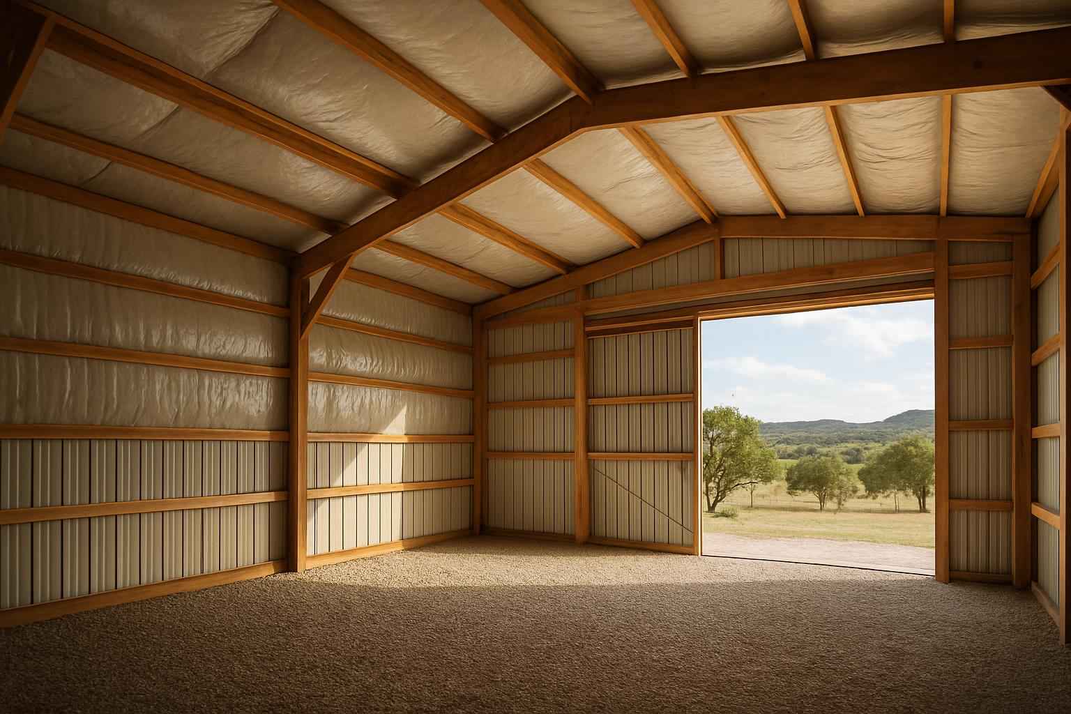Pole Barn Condensation Control in Mountain Home TX
