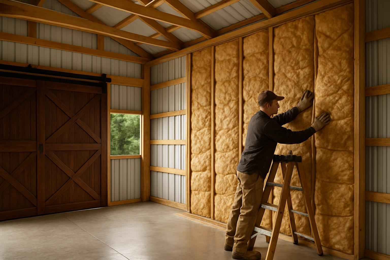 Pole Barn Insulation Company Near Me in Cypress Mill TX