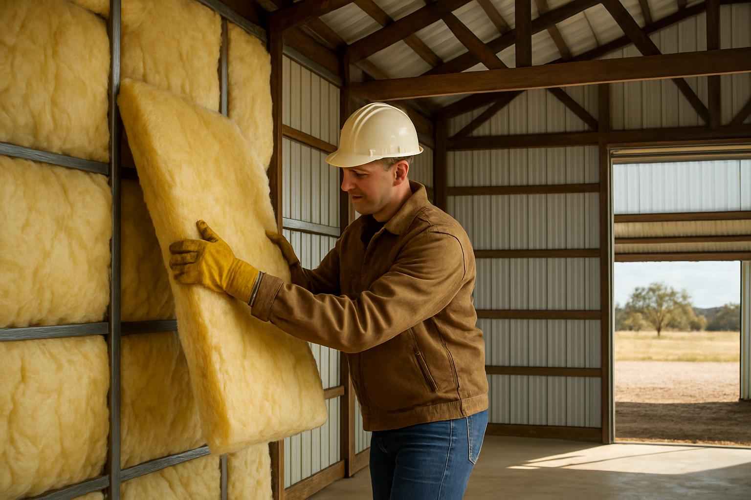 Pole Barn Insulation Company Near Me in Llano TX