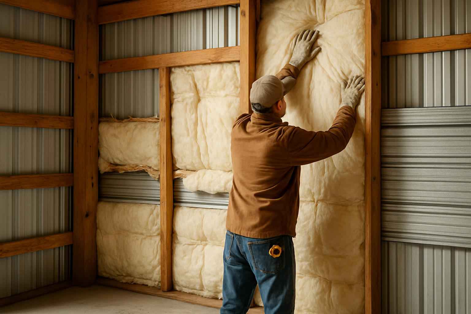 Pole Barn Insulation Repair in Kendalia TX