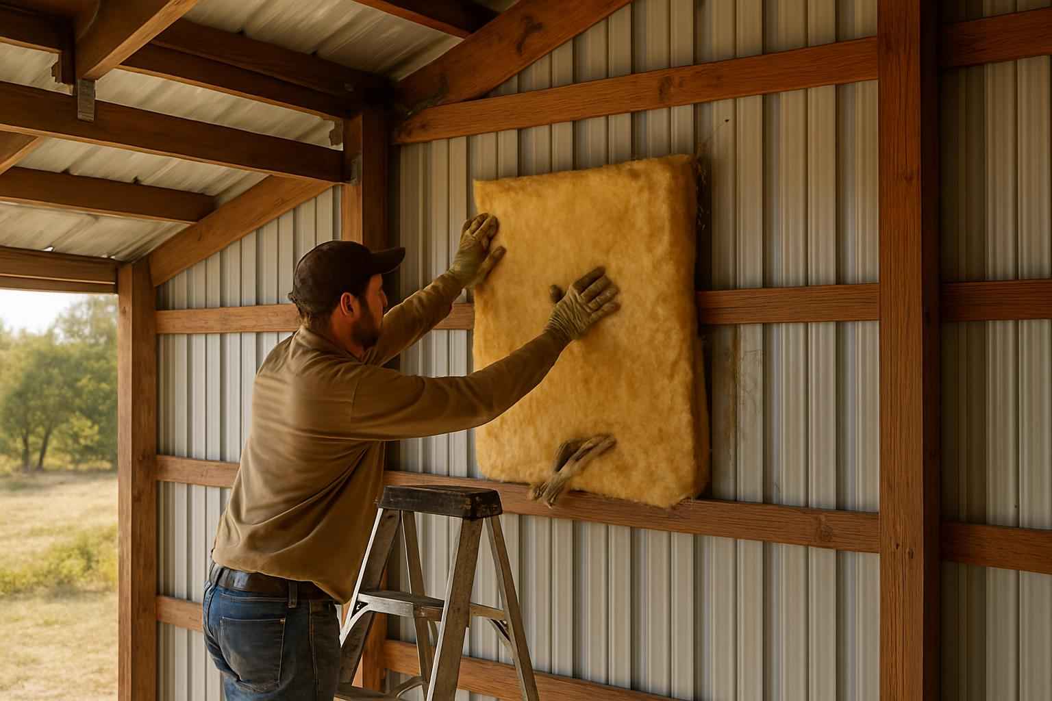 Pole Barn Insulation Repair in Llano TX