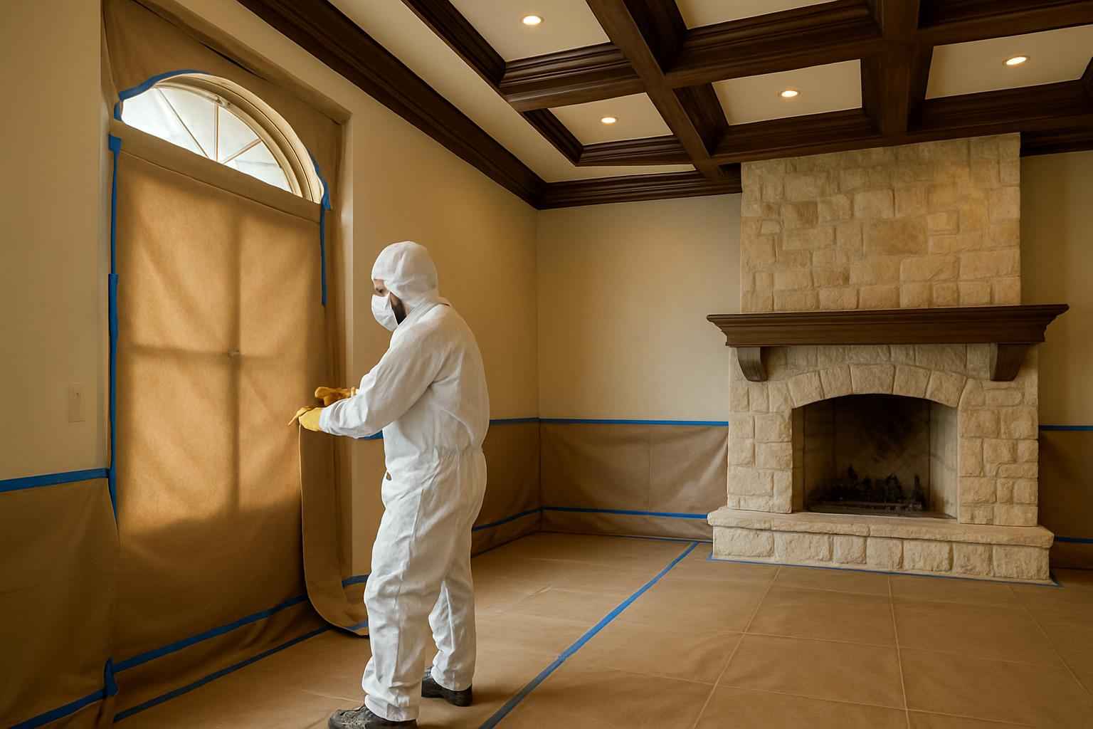 Prep for Spray Foam Installation in Boerne TX