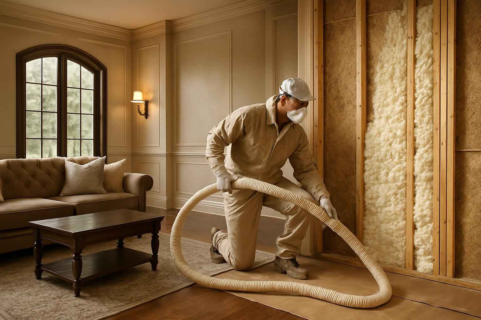 Prep for Spray Foam Installation in Cypress Mill TX