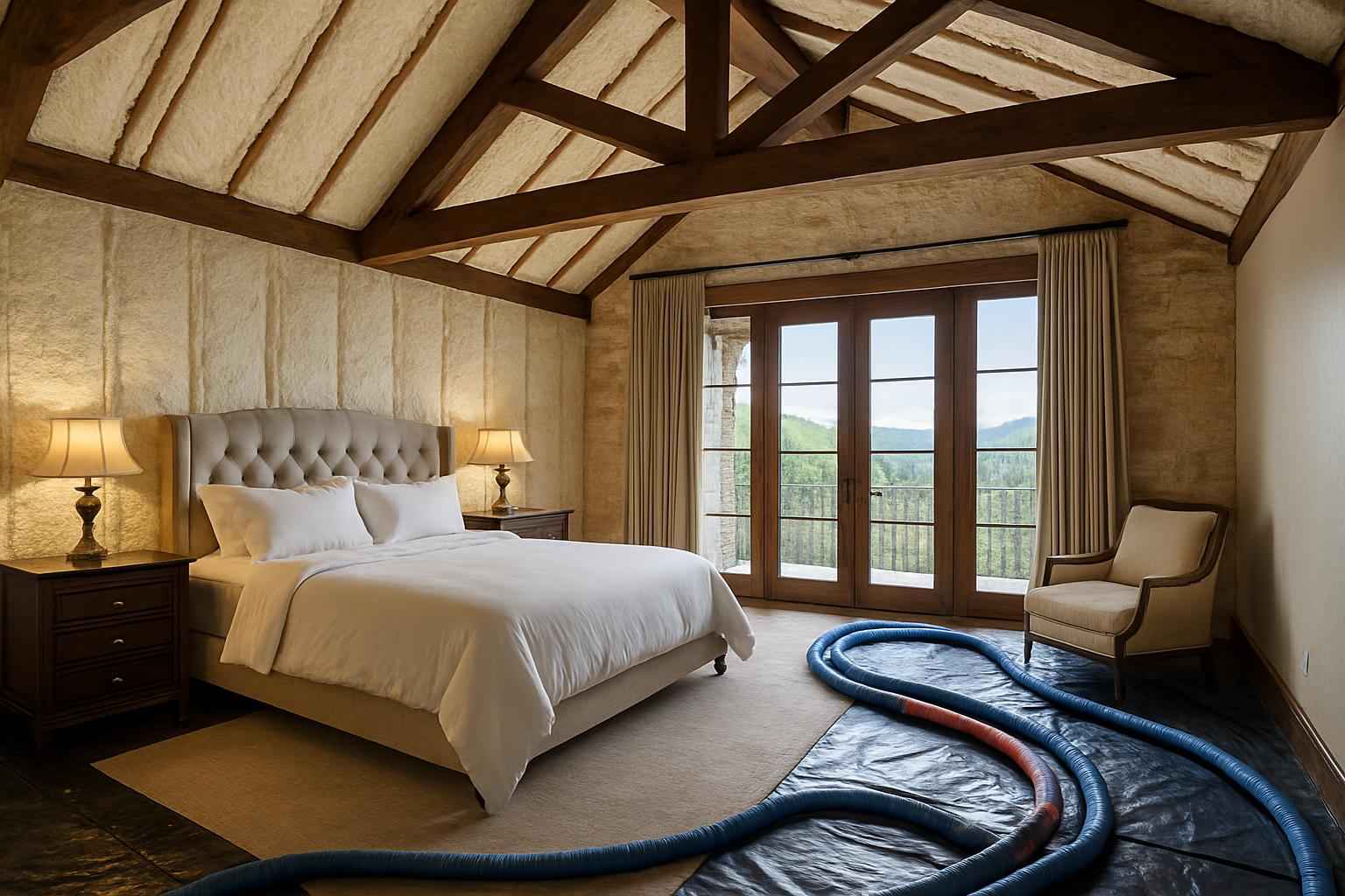 Prep for Spray Foam Installation in Mountain Home TX