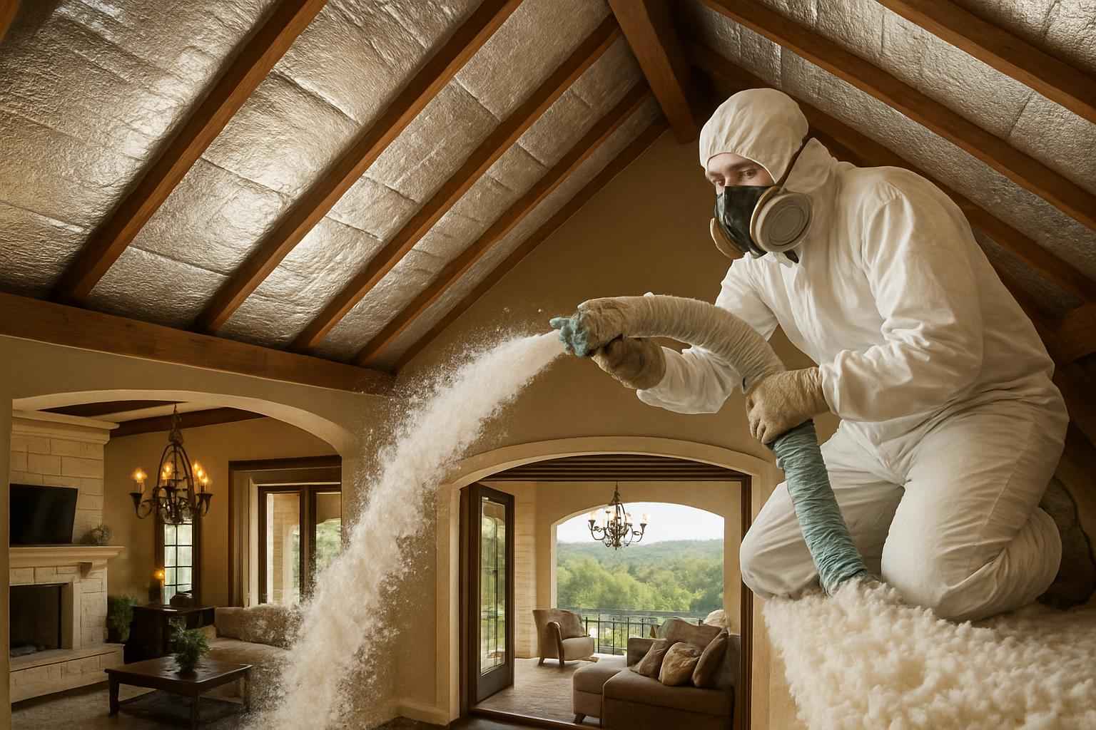 Radiant Barrier Foam Service In Hunt TX