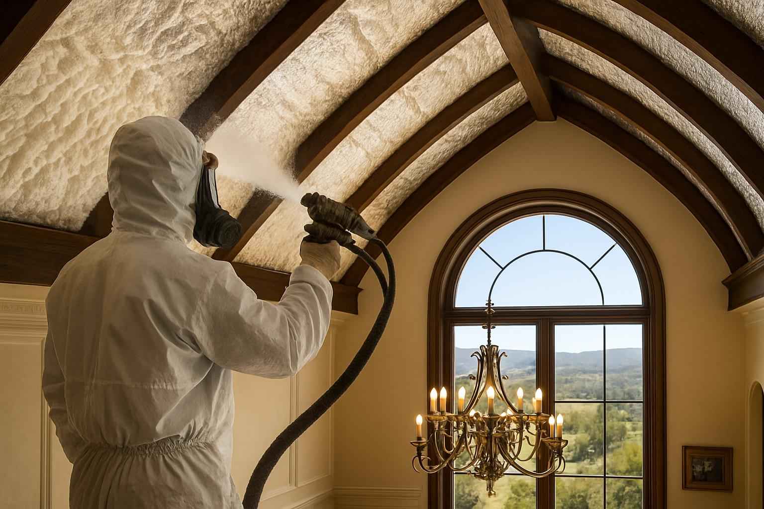 Radiant Barrier Foam Service in Round Mountain TX