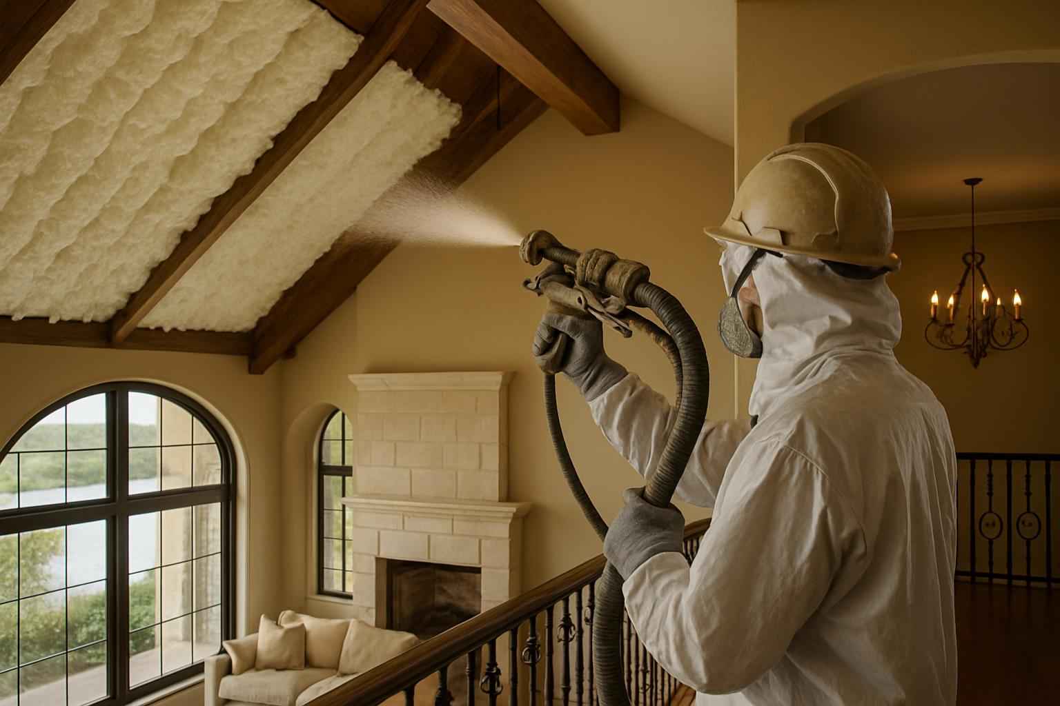 Residential Spray Foam Installer in Cottonwood Shores TX