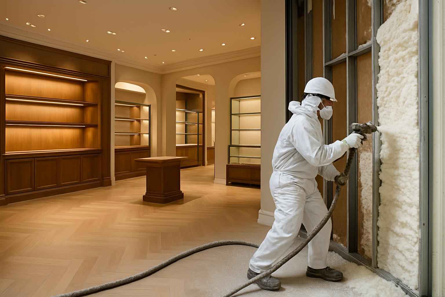 Retail Space Insulation Service in Cypress Mill TX