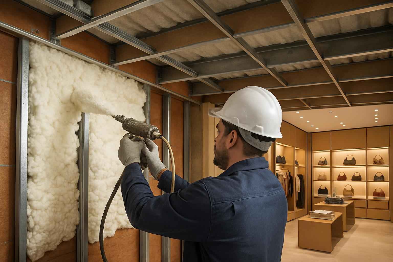 Retail Space Insulation Service in Hunt TX