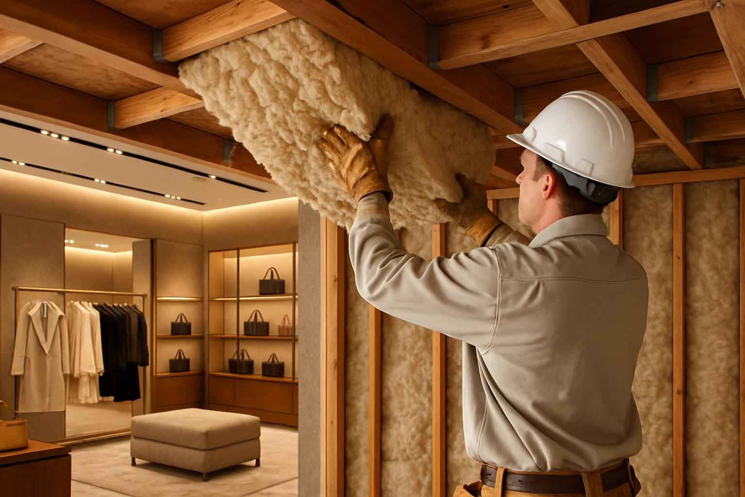 Retail Space Insulation Service in Round Mountain TX