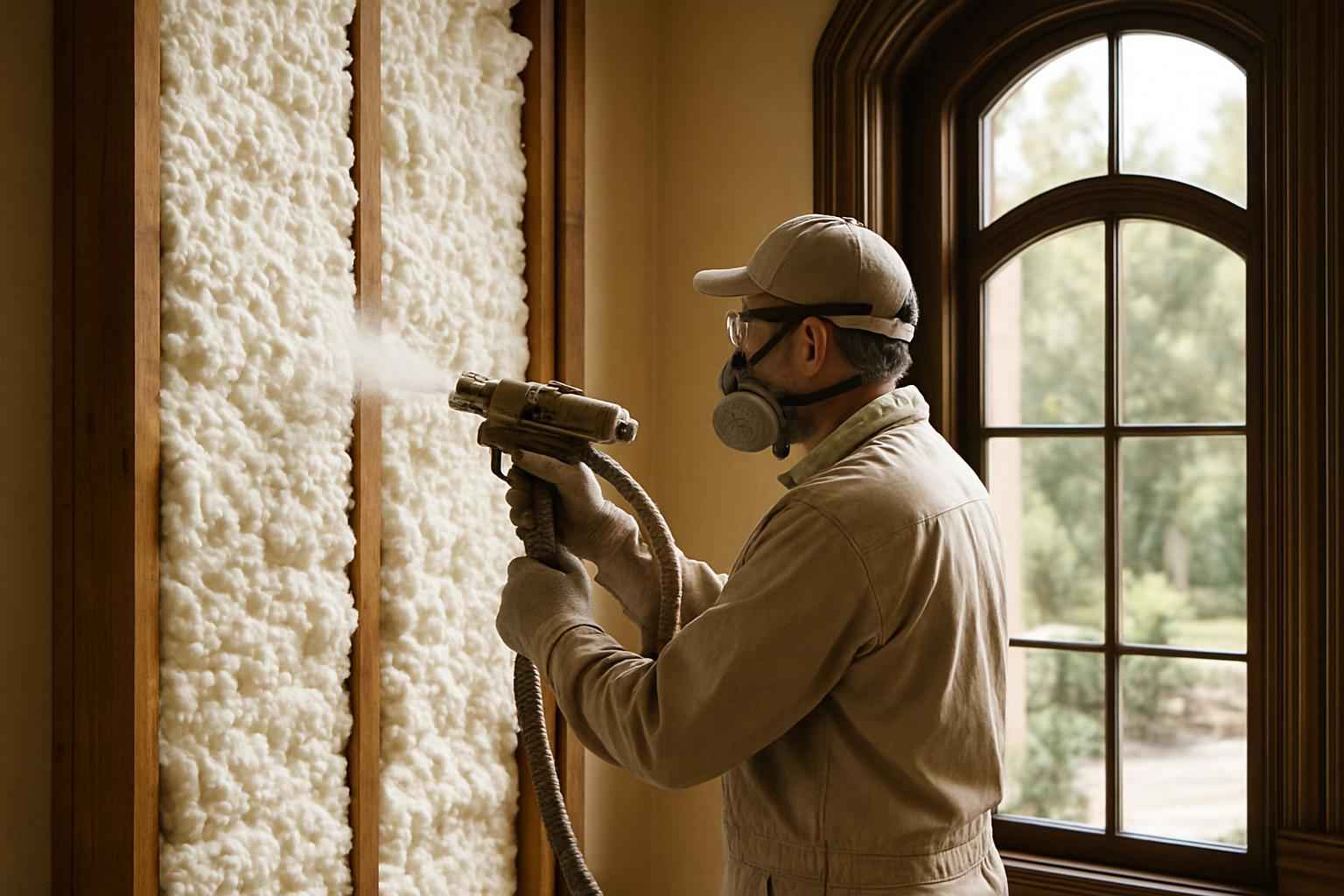 Retrofit Wall Foam Installer in Boerne TX