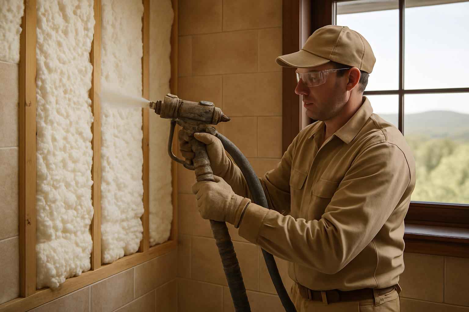 Retrofit Wall Foam Installer in Round Mountain TX