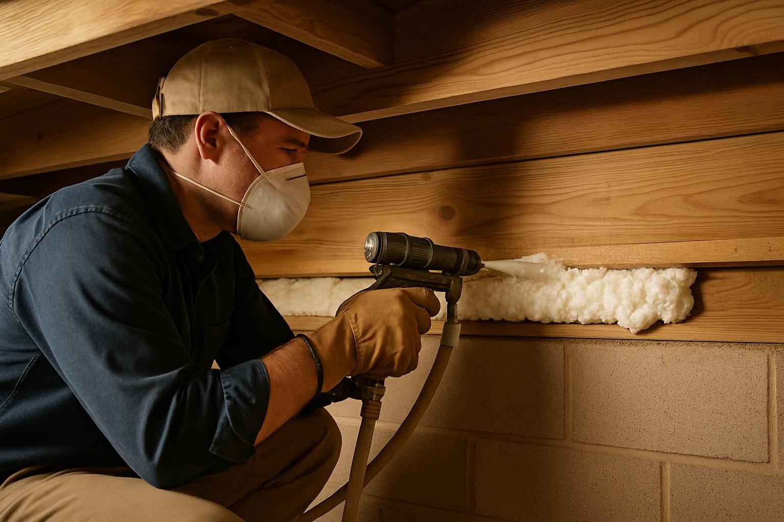 Rim Joist Air Seal Installer in Kingsland TX