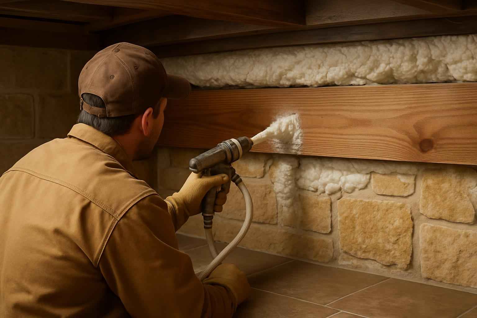 Rim Joist Air Seal Installer in Llano TX