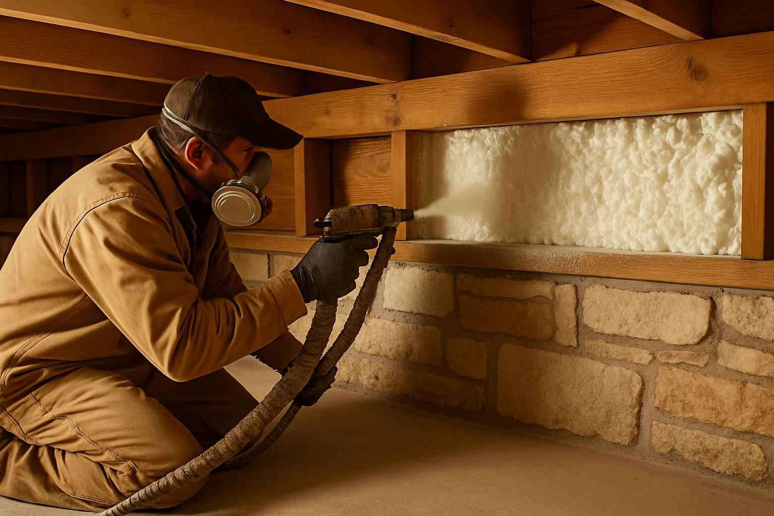 Rim Joist Spray Foam Installer in Boerne TX