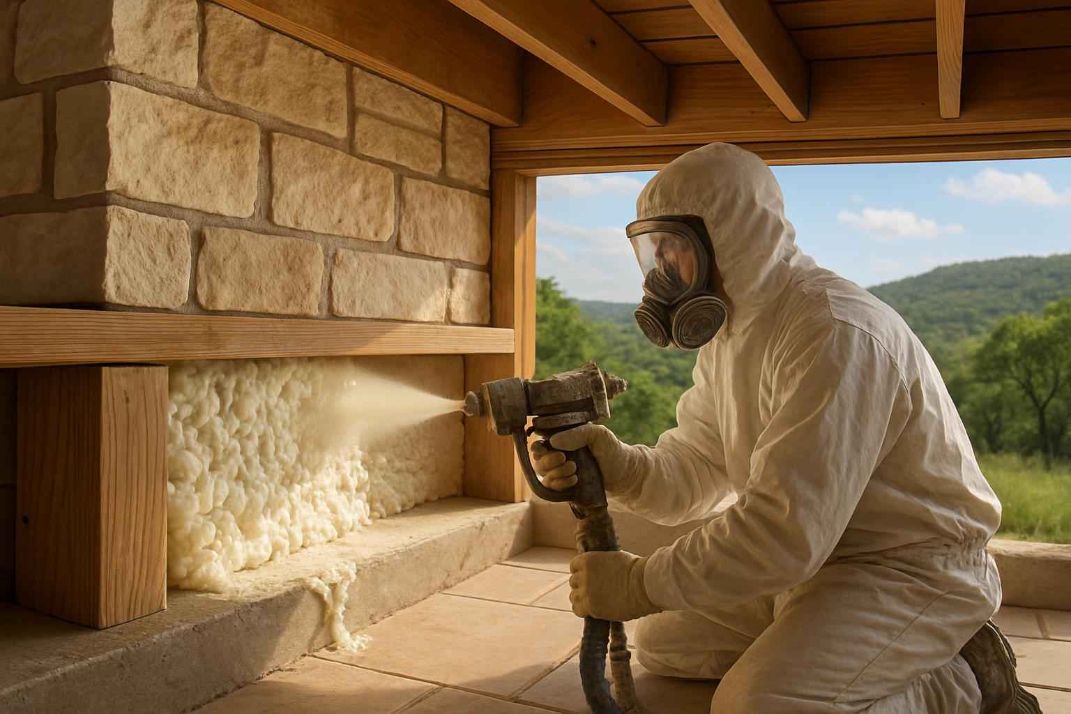 Rim Joist Spray Foam Installer in Mountain Home TX