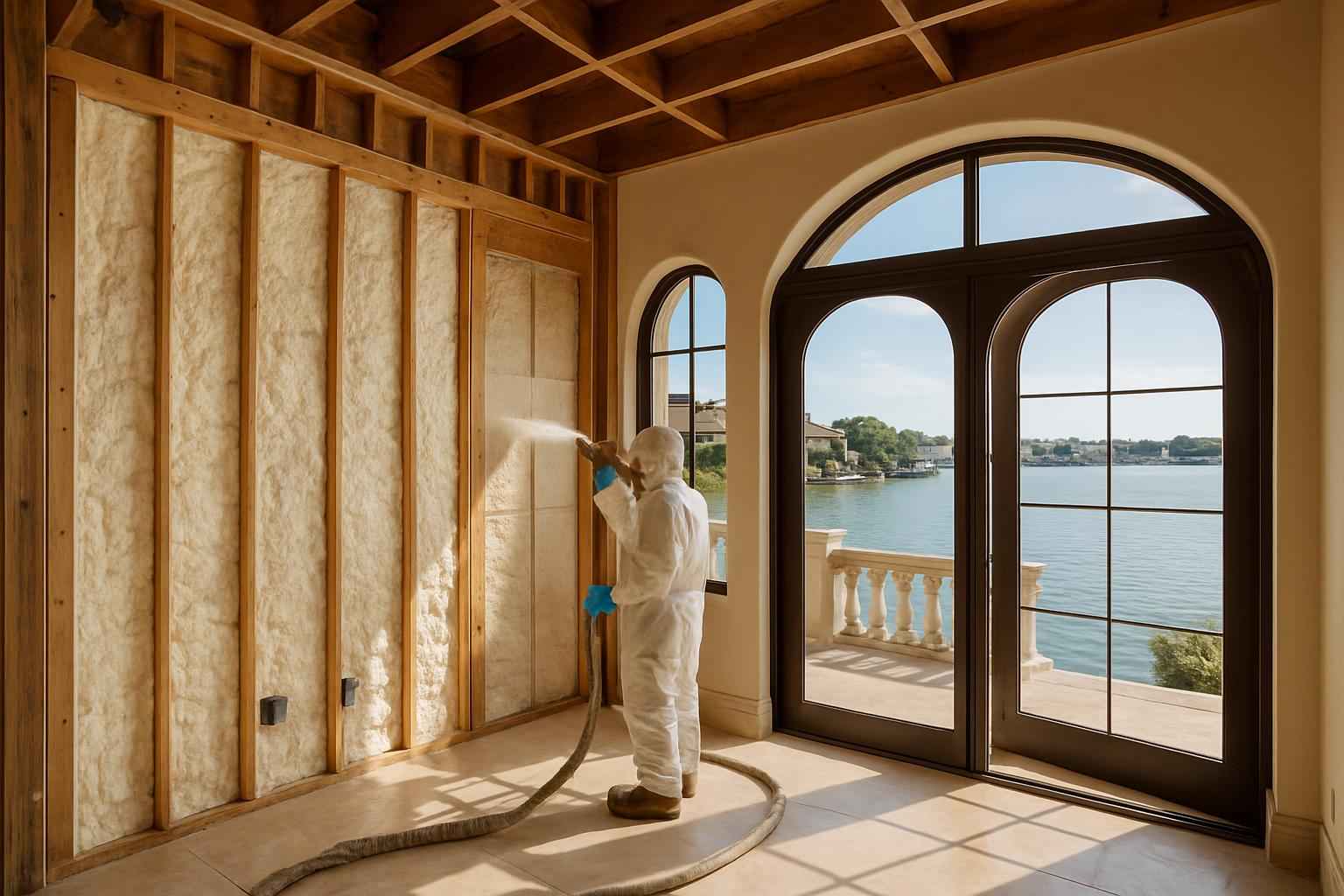 Shear Wall Foam Detailing Service in Horseshoe Bay TX